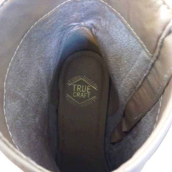NEW True Craft Tan Platform Ankle Boots Women's size 11 - Picture 7 of 13